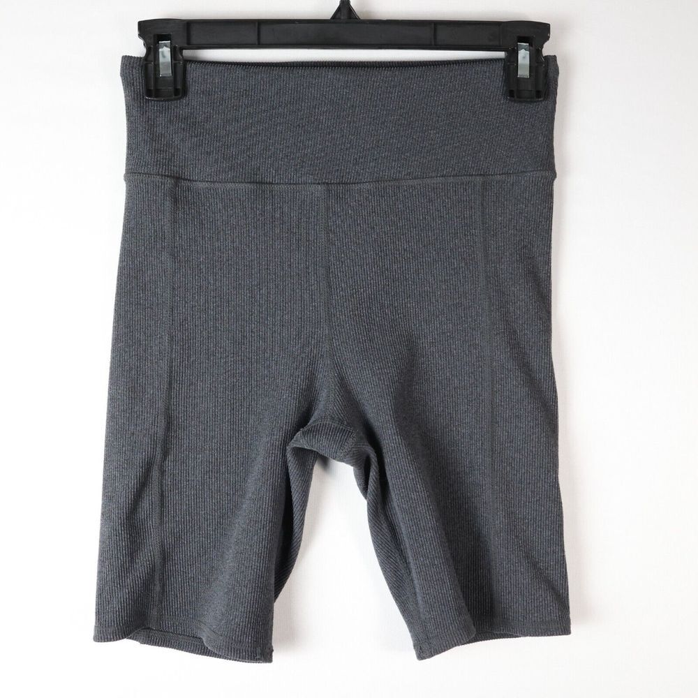 Threads 4 Thought Biker Womens Shorts‎ Gray Size Small  Recycled Polyester blend